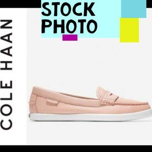 Cole Haan Pinch D42845 Weekender Seashell Pink Womens Sz 8 Slip On Loafers